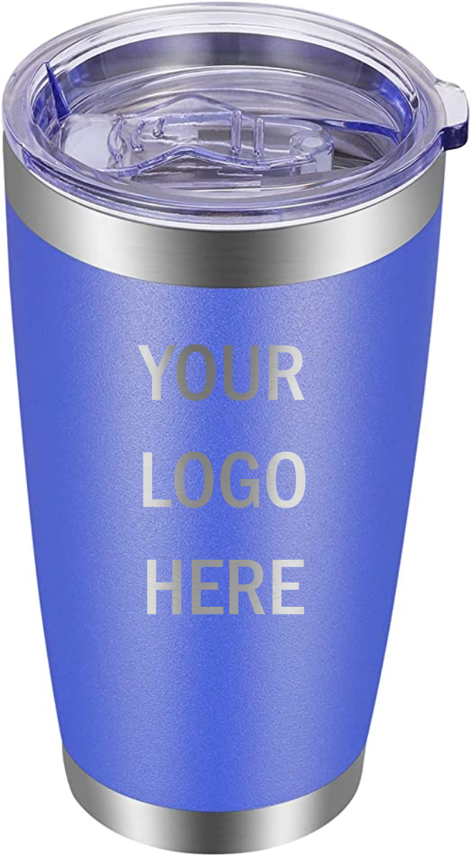 Laser Engraved 20oz Tumbler w/ Your Logo