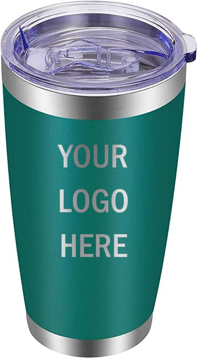 Laser Engraved 20oz Tumbler w/ Your Logo