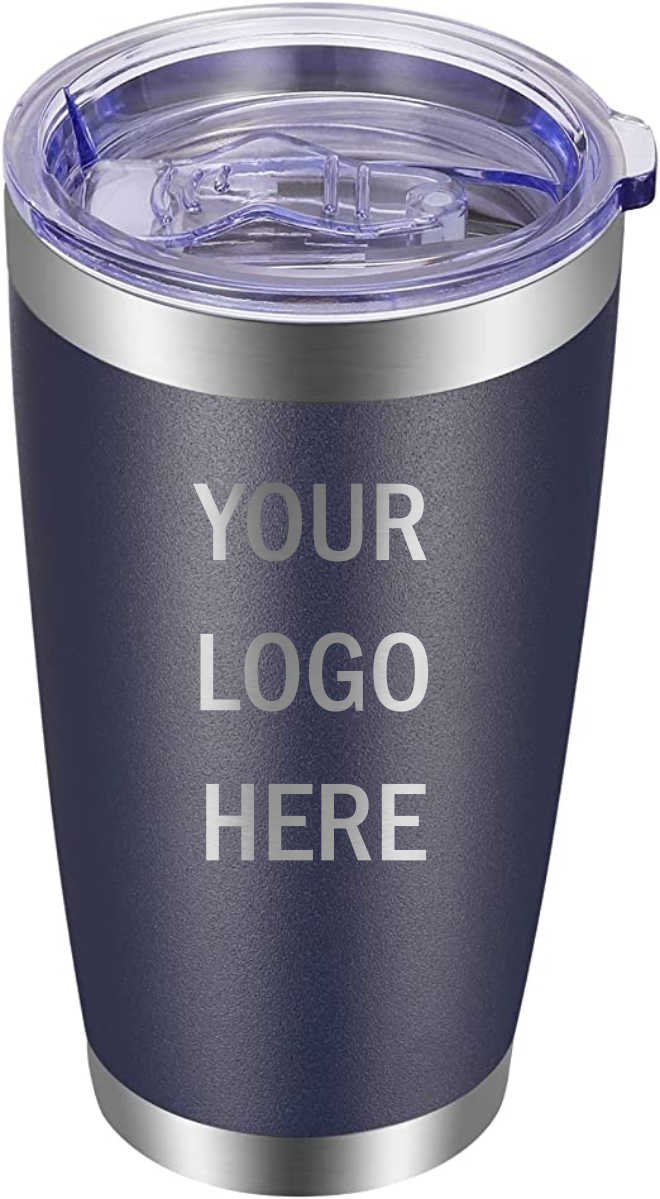 Laser Engraved 20oz Tumbler w/ Your Logo