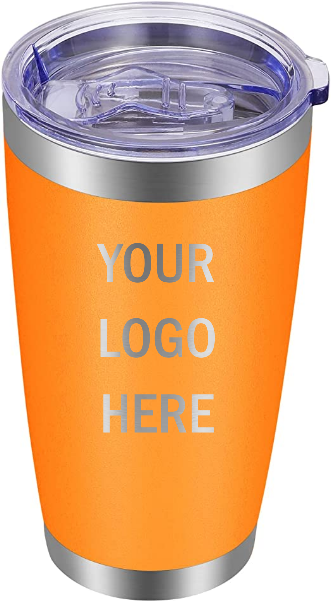 Laser Engraved 20oz Tumbler w/ Your Logo