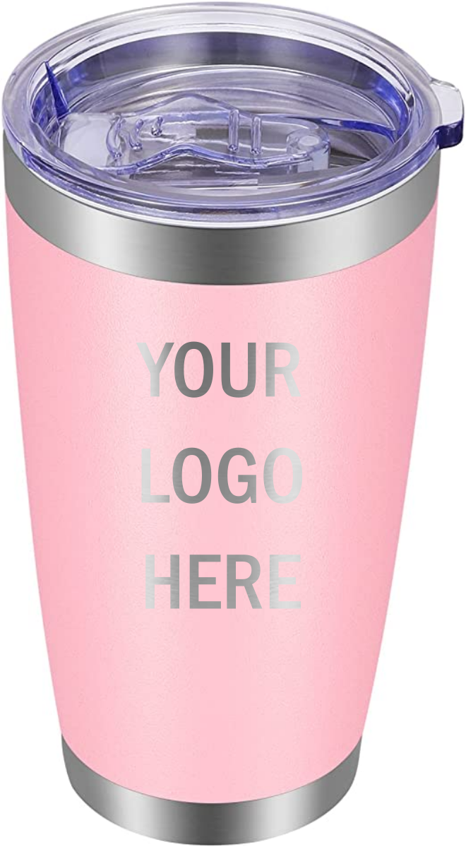 Laser Engraved 20oz Tumbler w/ Your Logo