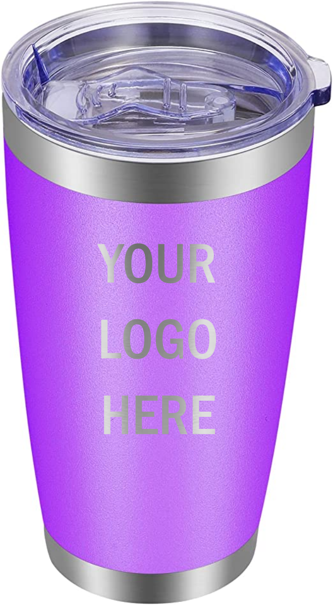 Laser Engraved 20oz Tumbler w/ Your Logo