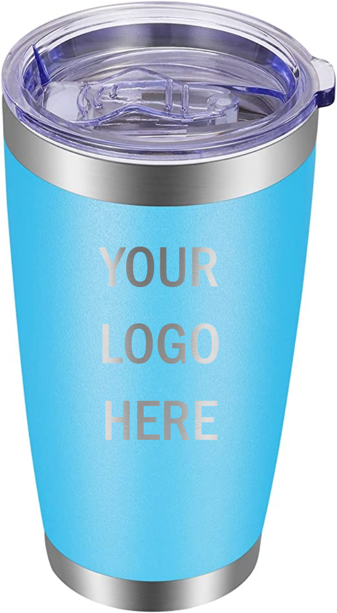 Laser Engraved 20oz Tumbler w/ Your Logo