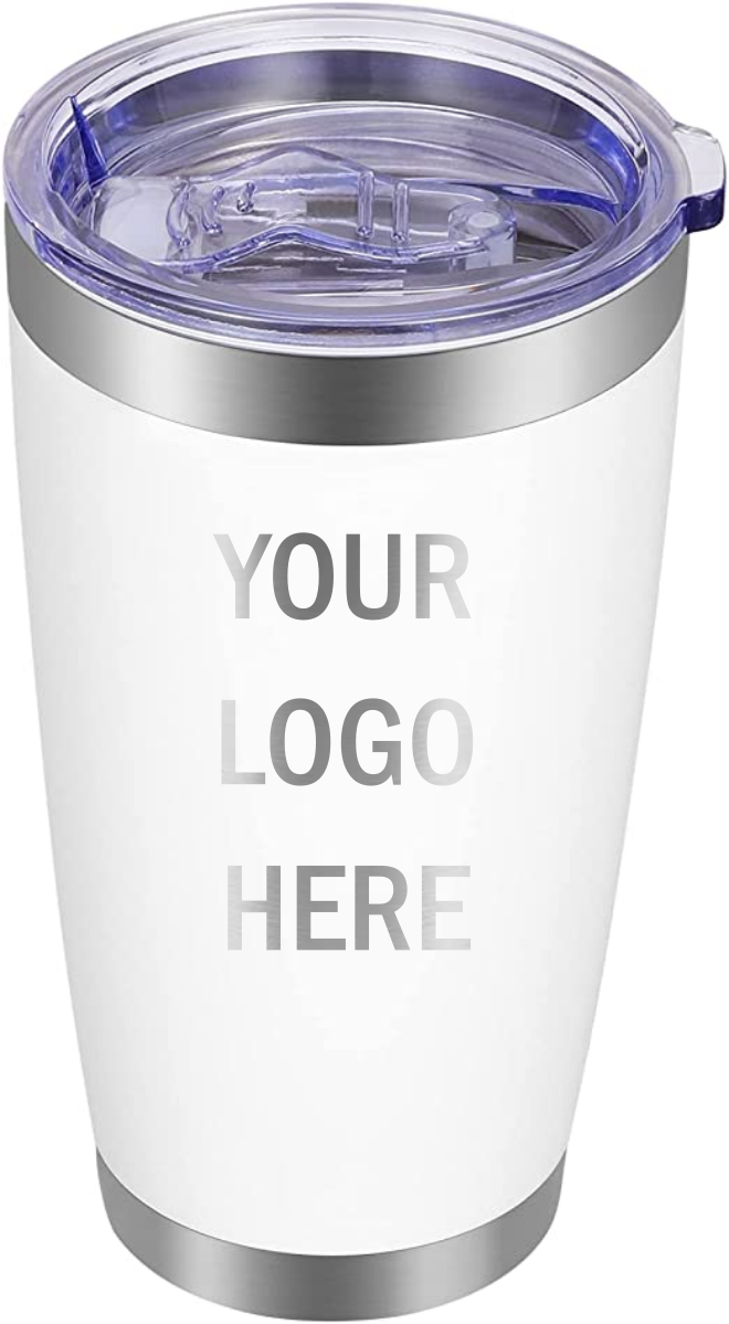 Laser Engraved 20oz Tumbler w/ Your Logo